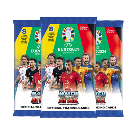 Blister Eco Pack - Topps Match Attax Euro 2024 Karty piłkarskie