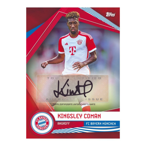 Blister - Topps FC Bayern Monachium Official Fan Set 2023/24 Karty piłkarskie