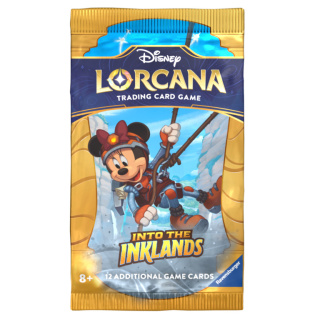 Disney Lorcana TCG: Into The Inklands CHAPTER 3 - Saszetka Booster 12 kart