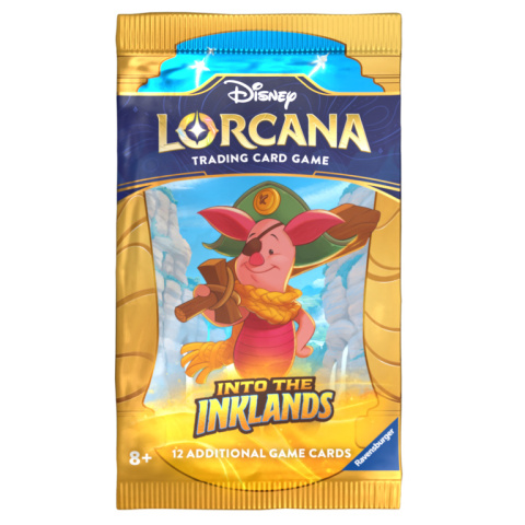 Disney Lorcana TCG: Into The Inklands CHAPTER 3 - Saszetka Booster 12 kart