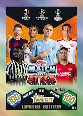 Megazestaw Startowy - Karty piłkarskie Topps Match Attax 2023/24