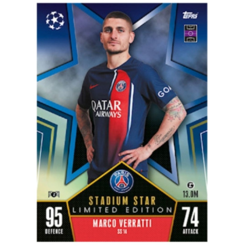 Mega puszka #4 - Topps Match Attax 2023/24 Stadium Stars Karty piłkarskie