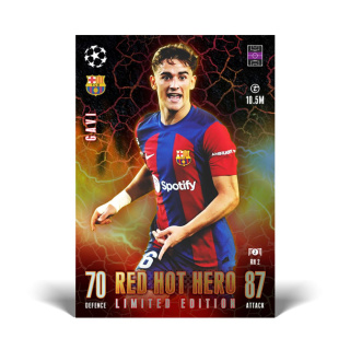 Mega puszka - Red Hot Heroes Topps Match Attax Extra 2023/24 Karty piłkarskie