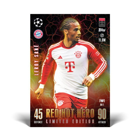 Mega puszka - Red Hot Heroes Topps Match Attax Extra 2023/24 Karty piłkarskie