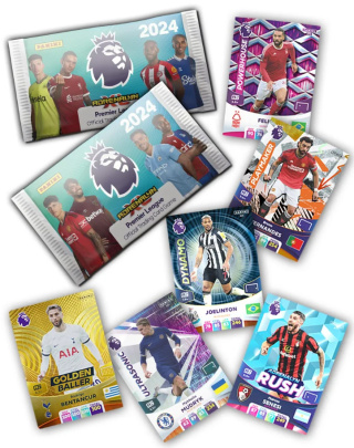 Megazestaw Startowy - Karty piłkarskie Panini Premier League Adrenalyn XL 2024