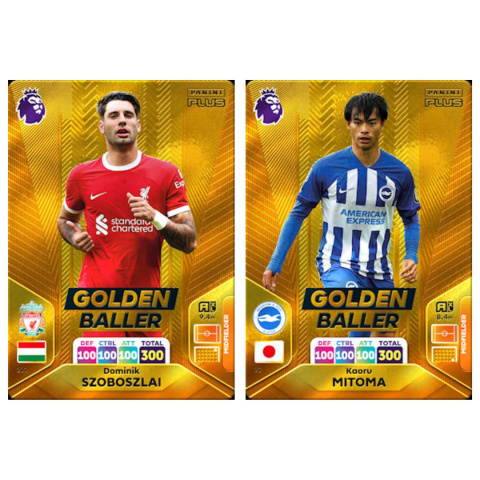 Megazestaw Startowy - Panini Premier League Plus Adrenalyn XL 2024 Karty piłkarskie