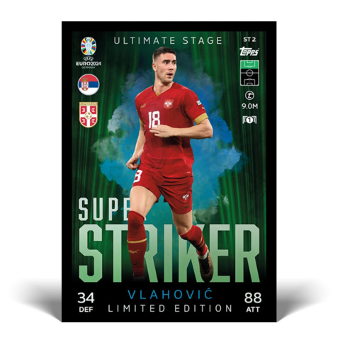 Mini puszka - Super Strikers Topps Match Attax Euro 2024 Karty piłkarskie