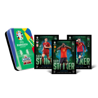 Mini puszka - Super Strikers Topps Match Attax Euro 2024 Karty piłkarskie