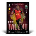 Mini puszka - Raw Talent Topps Match Attax Euro 2024 Karty piłkarskie