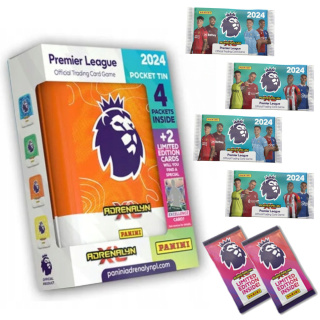 Minipuszka Kolekcjonera - Karty piłkarskie Panini Premier League Adrenalyn XL 2024