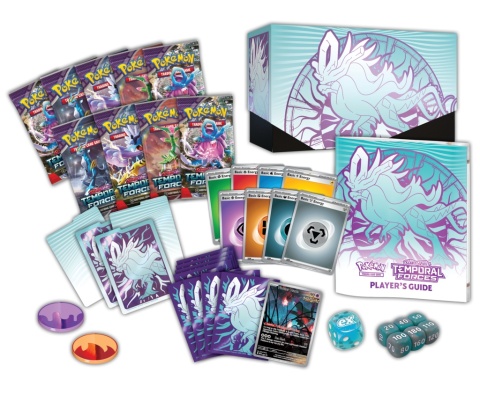 Pokemon TCG: Scarlet & Violet - SV 05 - Temporal Forces - Elite Trainer Box - Walking Wake