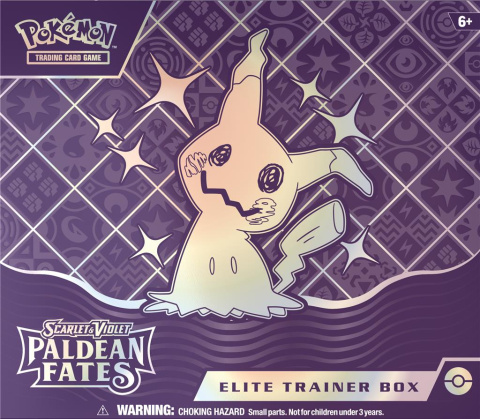 Pokemon TCG: Scarlet & Violet - SV 4,5 - Paldean Fates - Elite Trainer Box