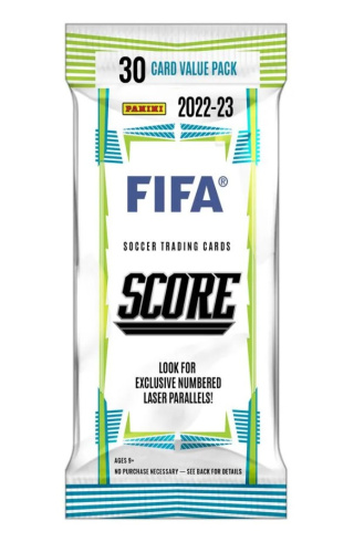 Saszetka Fatpack - Karty piłkarskie Panini SCORE FIFA 2022/23