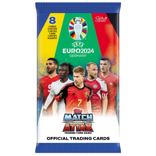 Saszetka - Topps Match Attax Euro 2024 Karty piłkarskie