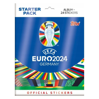 Starter Pack - Topps Euro 2024 UEFA Germany - Naklejki