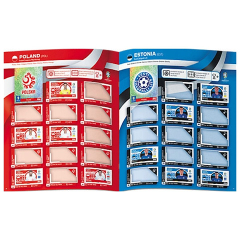 Starter Pack - Topps Euro 2024 UEFA Germany - Naklejki