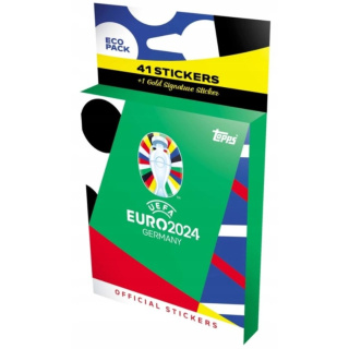 Blister Eco Pack - Topps Euro 2024 UEFA Germany - Naklejki