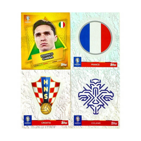 Starter Pack - Topps Euro 2024 UEFA Germany Naklejki piłkarskie