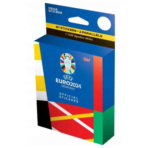 Blister Mega Eco Box - Topps Euro 2024 UEFA Germany - Naklejki