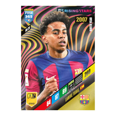 Blister - Rising Stars Upgrade Panini FIFA 365 Adrenalyn XL 2024 Karty piłkarskie