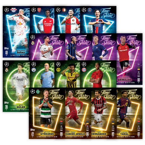 Karty specjalne Mega Puszki Topps Match Attax 2025