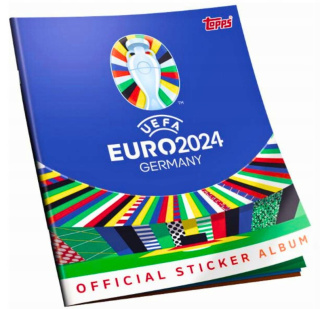 Album na naklejki - Topps Euro 2024 UEFA Germany - Naklejki