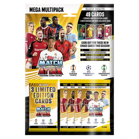 Mega Multipack Topps Match Attax 2025