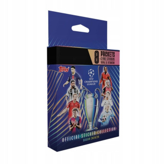 Blister Eco Pack - Topps UEFA Champions League 2024/25 - Naklejki piłkarskie