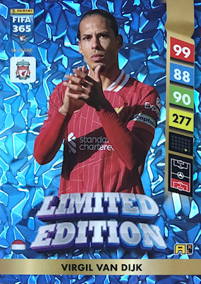 Limited Edition Van Dijk Liverpool