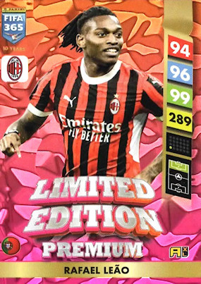 Limited Edition Premium Rafael Leao AC Milan