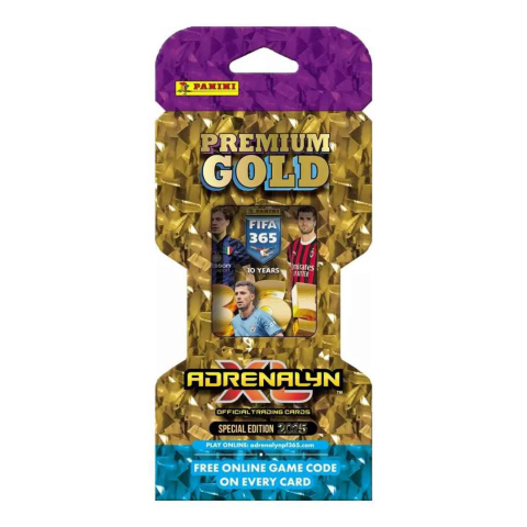 Blister Premium GOLD Panini FIFA 365 Adrenalyn XL 2025