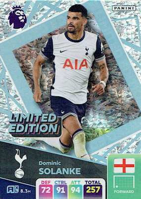 Limited Edition Dominic Solanke Tottenham Hotspur