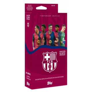 Blister - Topps FC Barcelona Official Fan Set 2024/25 - Karty piłkarskie