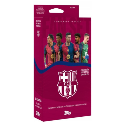 Blister - Topps FC Barcelona Official Fan Set 2024/25