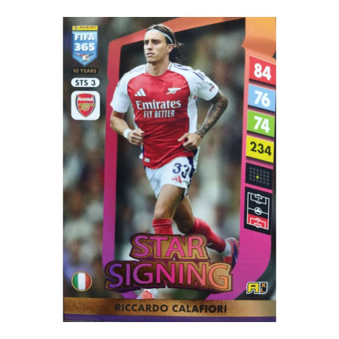 Blister Star Signings Upgrade - Panini FIFA 365 Adrenalyn XL 2025 Karty piłkarskie