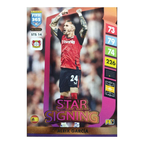 Blister Star Signings Upgrade - Panini FIFA 365 Adrenalyn XL 2025 Karty piłkarskie