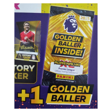 Golden Baller Panini Premier League Adrenalyn XL 2025 Karty piłkarskie