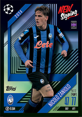 New Signing Zaniolo Atalanta