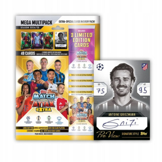 Mega Multipack - Topps Match Attax Extra 2025 - Karty piłkarskie