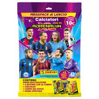 Megazestaw Startowy - Panini Calciatori Adrenalyn XL 2024/25 - Karty piłkarskie