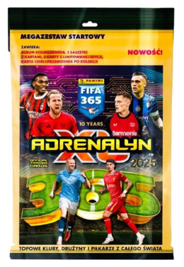 Megazestaw Startowy - Panini FIFA 365 Adrenalyn XL 2025 - Karty piłkarskie