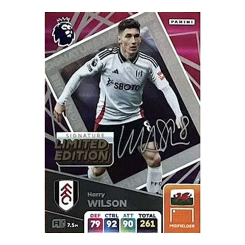 Limited Edition Panini Premier League Adrenalyn XL 2025 - Karty piłkarskie