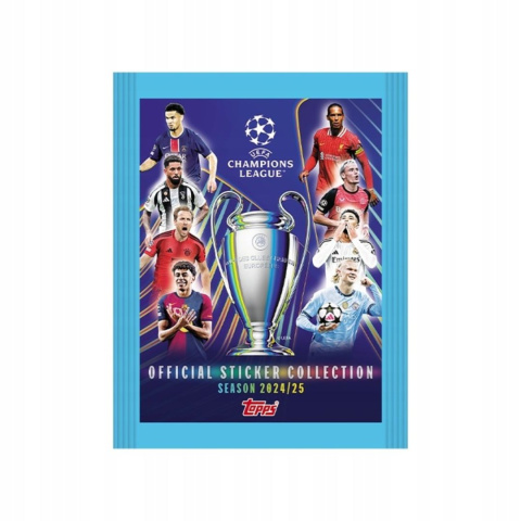 Saszetka z naklejkami Topps UEFA Champions League