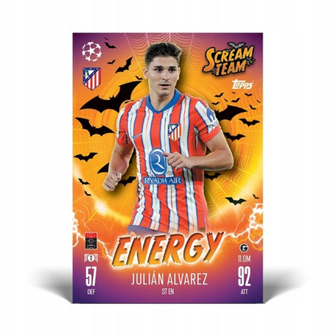 Topps Match Attax ENERGY Scream Team - Julian Alvarez