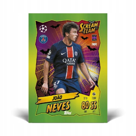 Topps Match Attax Scream Team Joao Neves