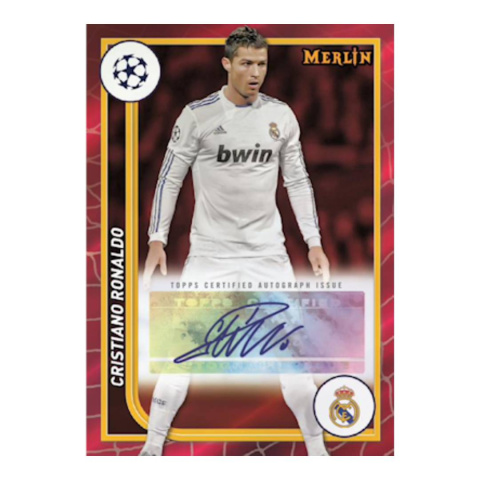 Karta ronaldo autograf - Topps UCC Merlin 2023/24 - Karty piłkarskie