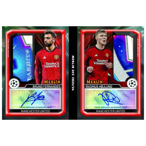 Karta Manchester United booklet - Topps UCC Merlin 2023/24 - Karty piłkarskie