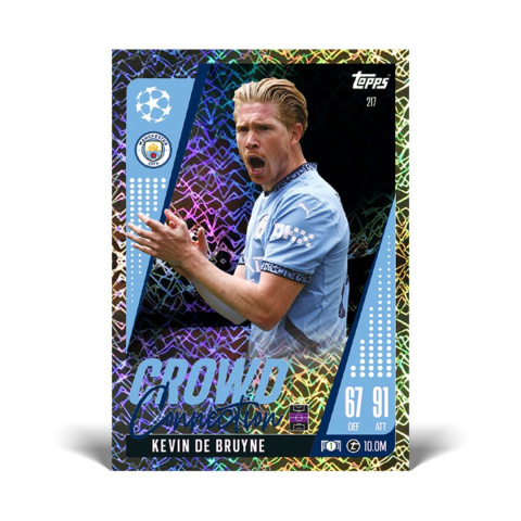 Crowd Connection De Bruyne Topps Match Attax Extra 2025