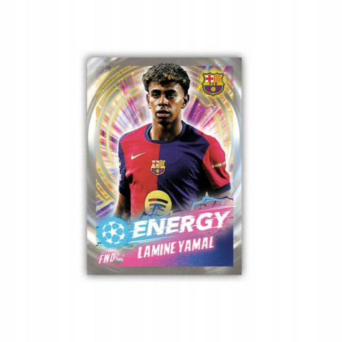 Energy Yamal Topps UEFA Champions League Naklejki piłkarskie