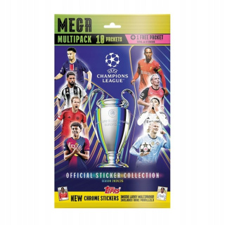 Mega Multipack - Topps UEFA Champions League 2024/25 - Naklejki piłkarskie